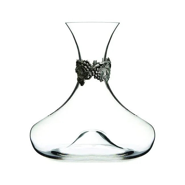 Grape Vine Crystal Wine Decanter - The In Gate