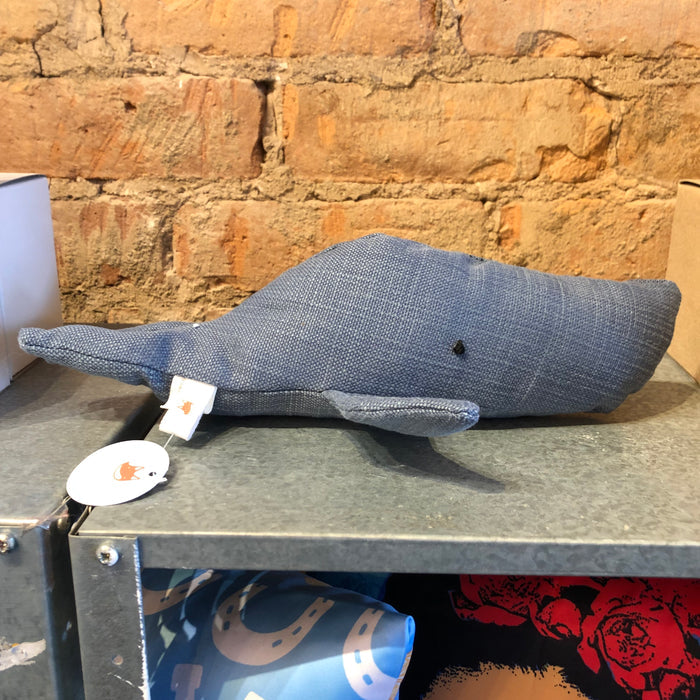 Great Blue Whale Stuffie - Leikey Designs