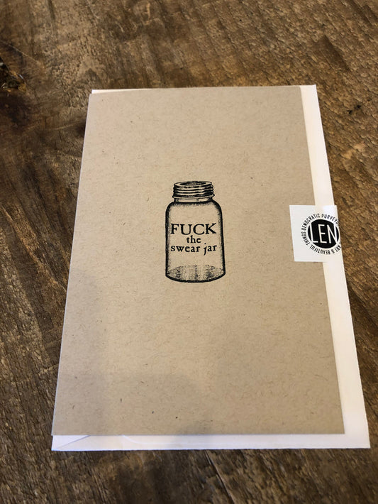 Fuck the Swear Jar Greeting Card