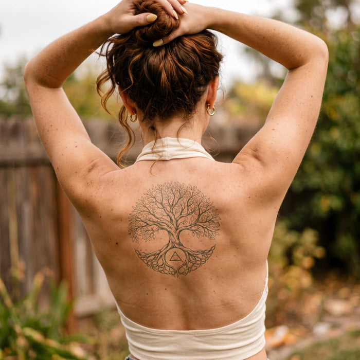 Großer Baum des Lebens Tattoo