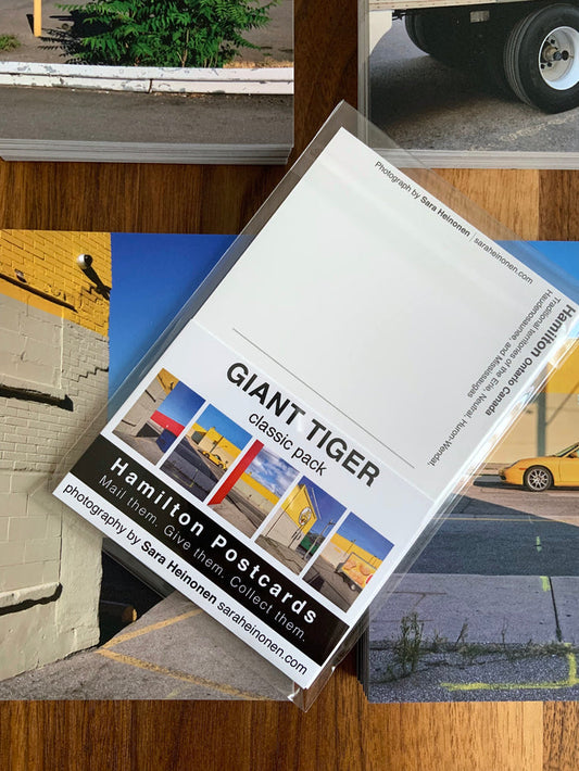 Hamilton Postcards - Giant Tiger  5 PACK