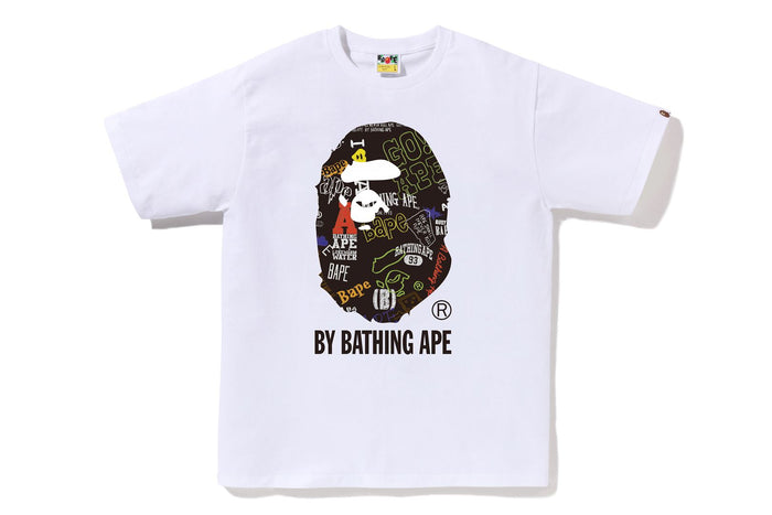 HAND DRAW PATTERN BY BATHING APE TEE