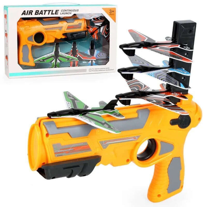 Hand Throwing Spin Glider 4 foam planes included.