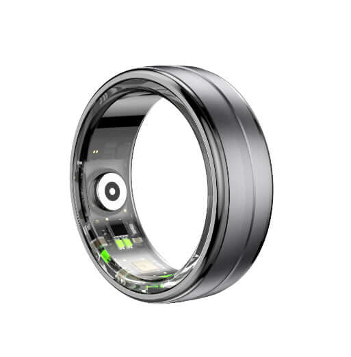 Healthy Heart Rate Blood Oxygen R6 Smart Ring showing sleek design and advanced technology features.
