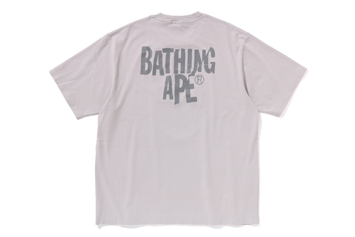 HEAVY WASHED APE HEAD RELAXED FIT TEE