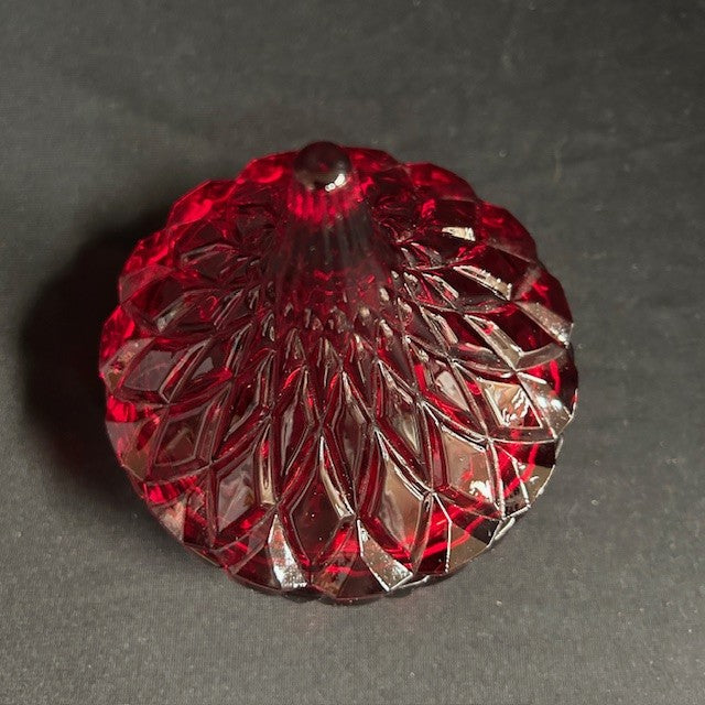 Hershey's Kisses Red Covered Candy Dish