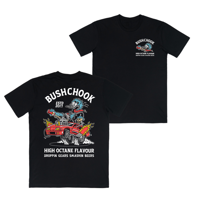 High Octane Tee Black
