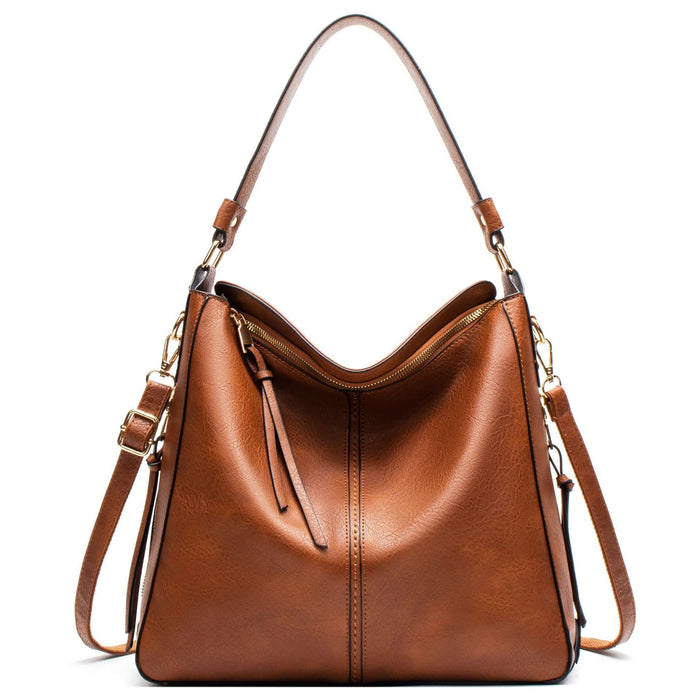 Hobo Bags Women High Capacity Handbags Shopping Totes retro style.