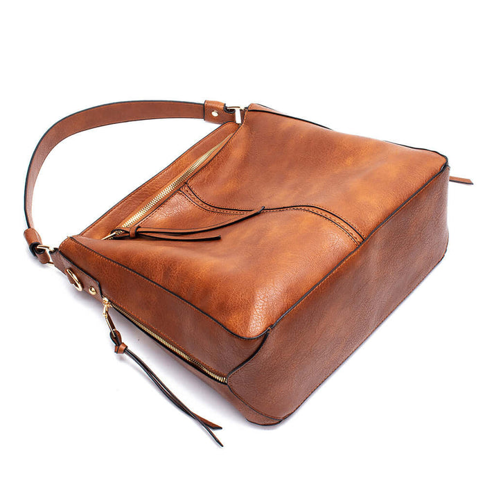 Hobo Bags Women High Capacity Handbags Shopping Totes sewing thread.