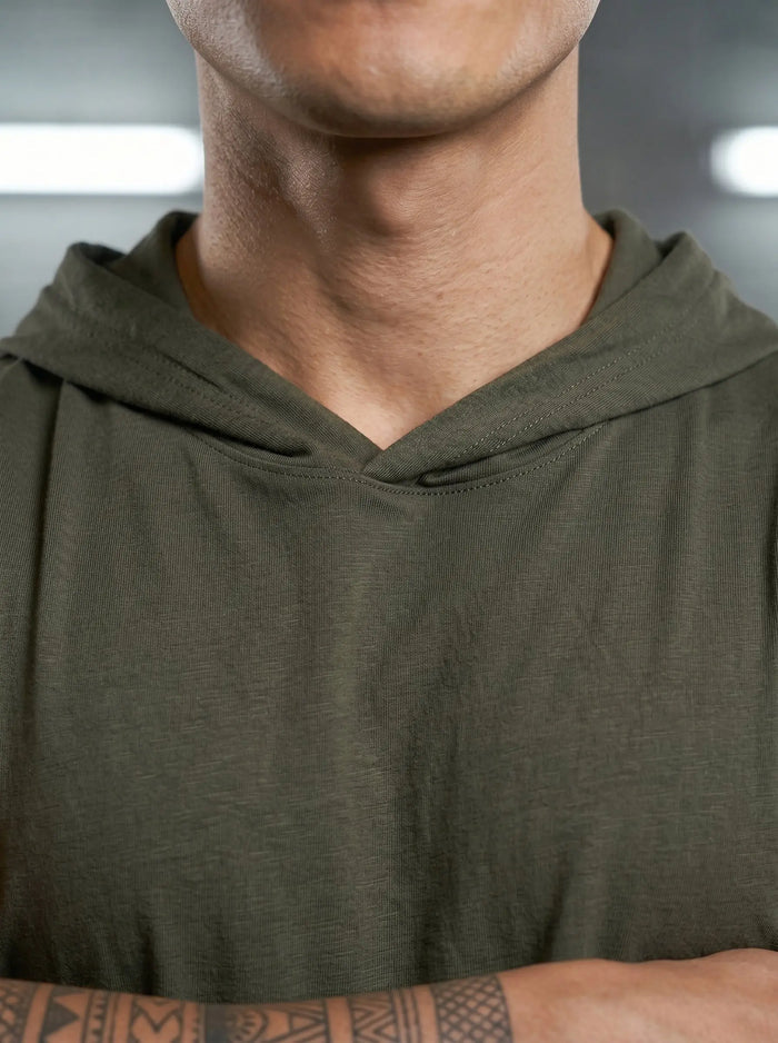 Hooded Gym Vest LEON