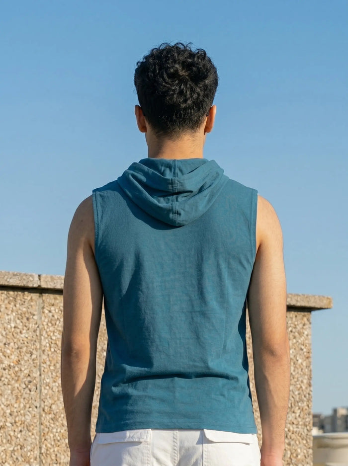 Hooded Gym Vest LEON