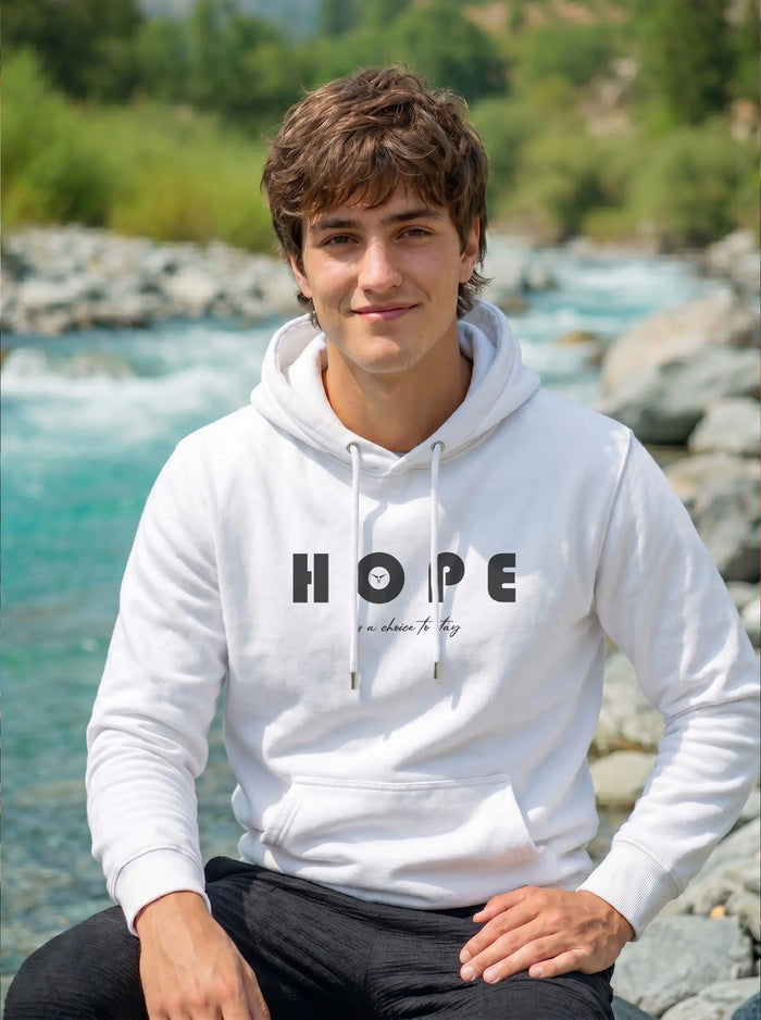 Hope Printed Full Sleeve  Pullover  Hoodie LEON
