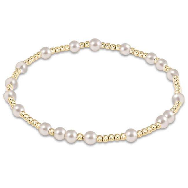 Hope Unwritten Bracelet - Pearl - Molly + Kate