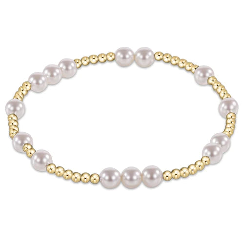 Hope Unwritten Bracelet - Pearl - Molly + Kate