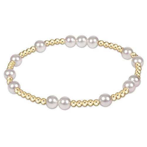 Hope Unwritten Bracelet - Pearl - Molly + Kate