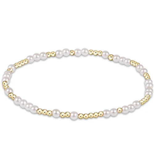 Hope Unwritten Bracelet - Pearl - Molly + Kate