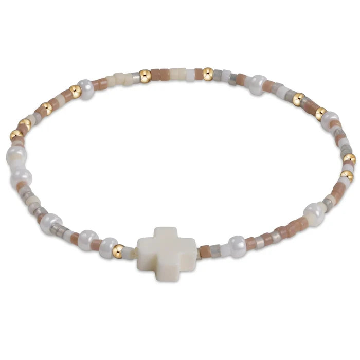 Hope Unwritten Bracelet- Signature Cross - Molly + Kate