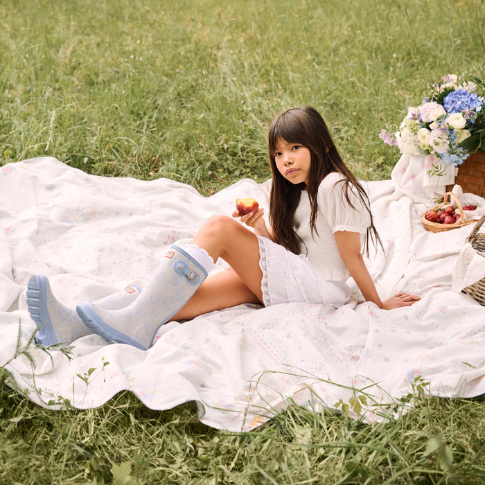 Hunter X LoveShackFancy Big Kids' Original Short Rain Boots