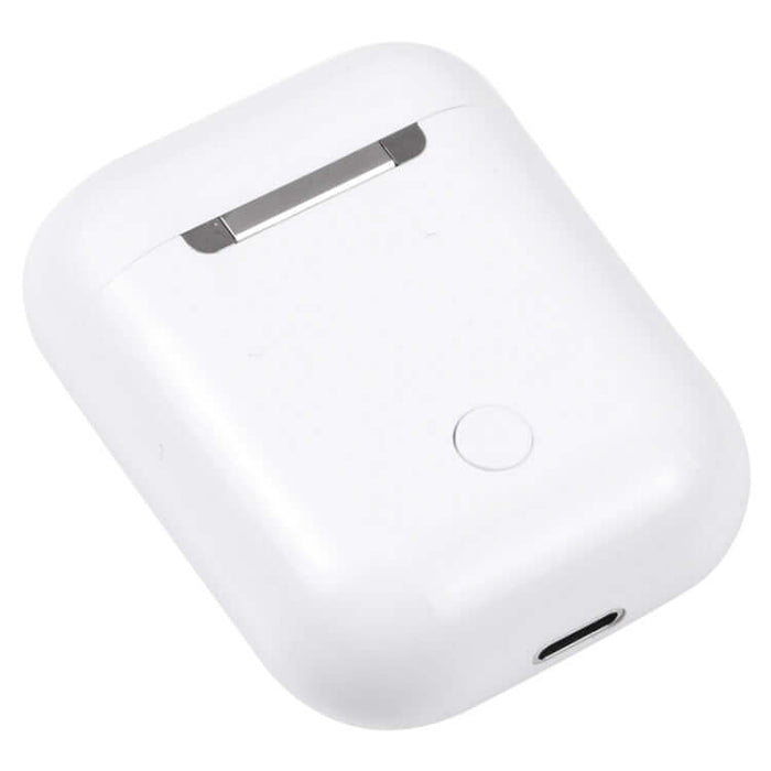 i12 TWS Bluetooth Earphones with Charging Box compact portable design