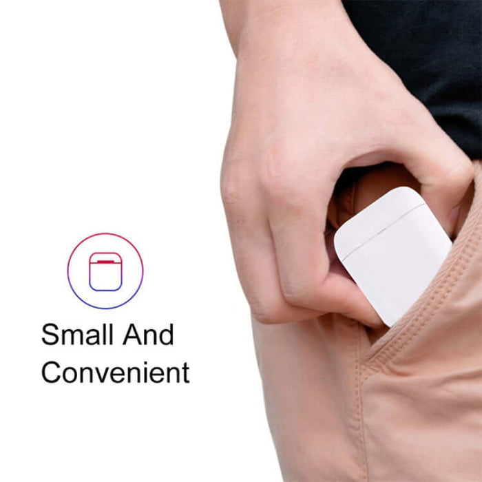 i12 TWS Bluetooth Earphones with Charging Box touch control wireless earbuds