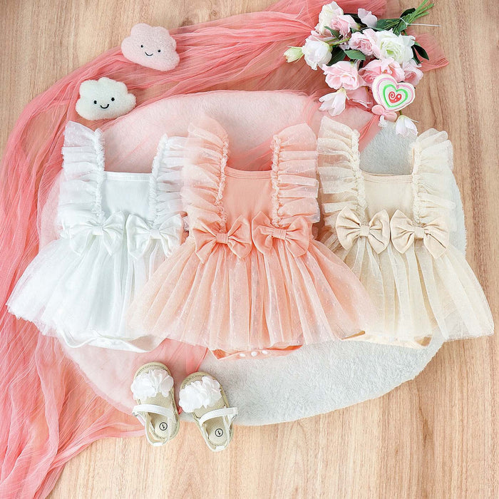 Infant Princess Net Skirt Jumpsuit Summer Dress verified metrics matrix structured into distinct monthly age columns