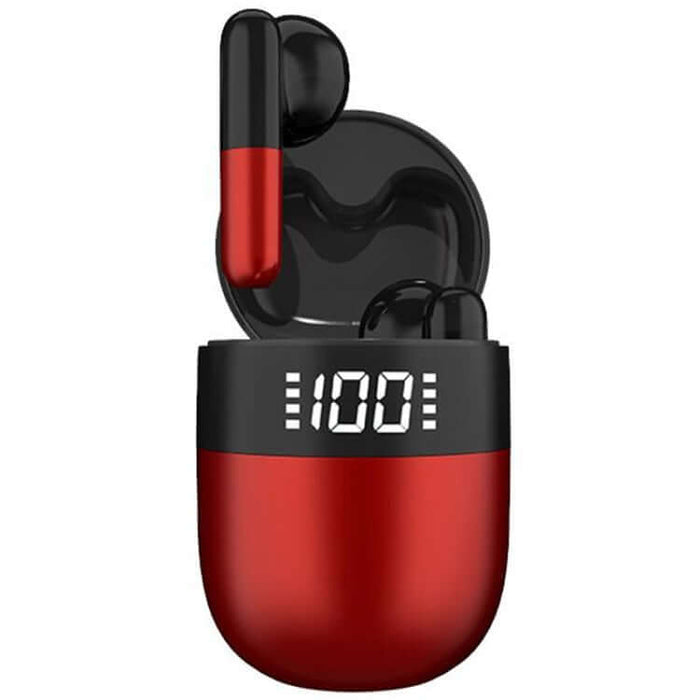 j28 tws wireless bluetooth earphones with led display earbuds