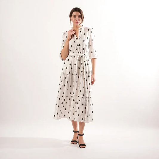Josephine Embroidered Dress