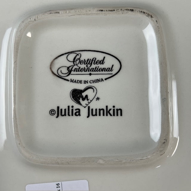 Julia Junkin Ceramic 16 x 16 Serving Platter
