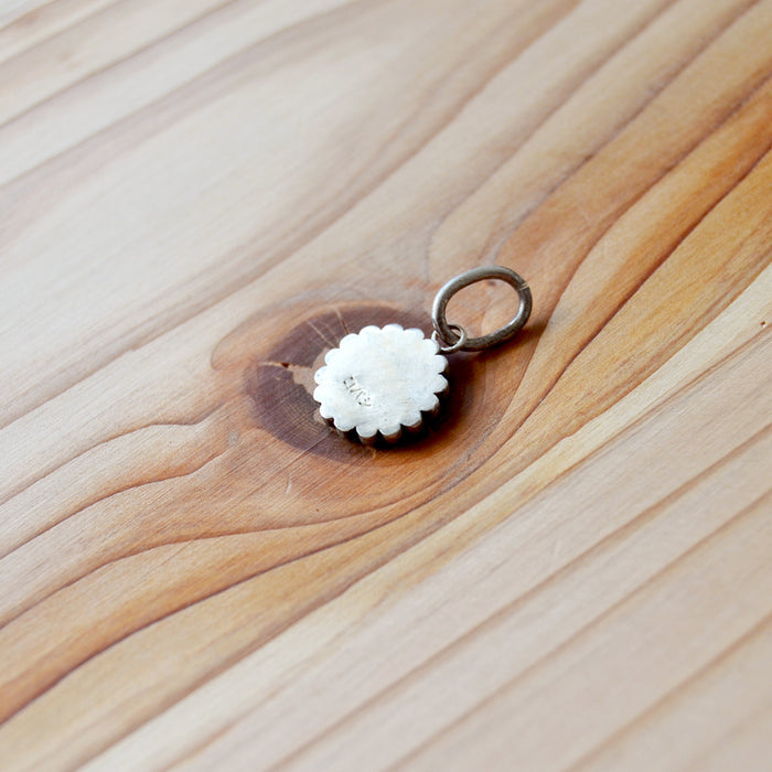 Kobashi Studio KC1200 Kikumon Charm Small- Silver 925