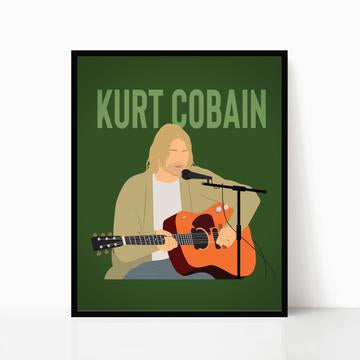 Kurt Cobain Print