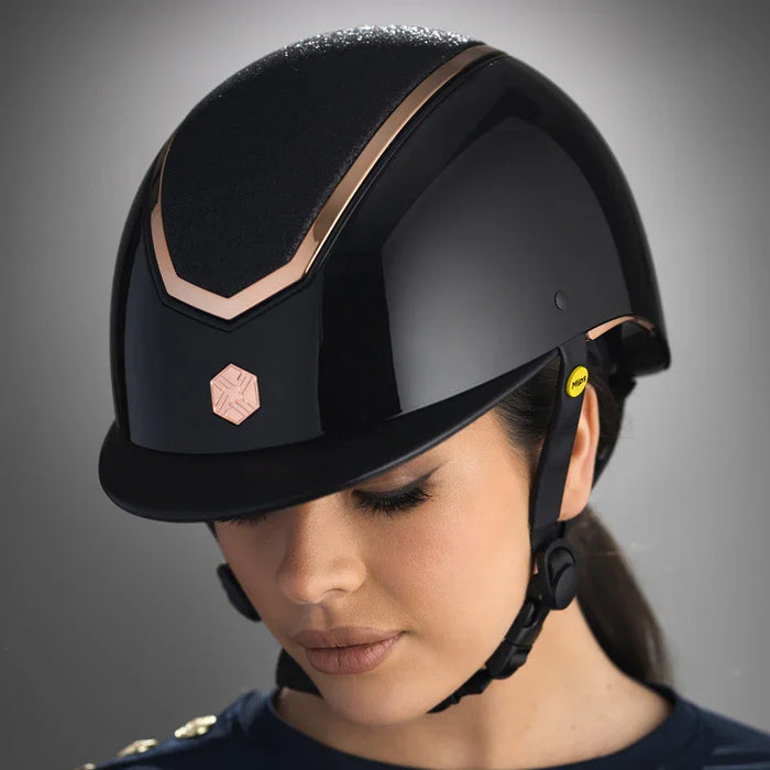 Kylo Dial-Fit Riding Helmet from EQx by Charles Owen - The In Gate