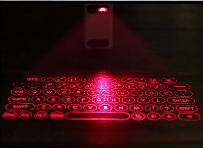 Leing FST Virtual Laser Bluetooth Projector Keyboard red laser projection