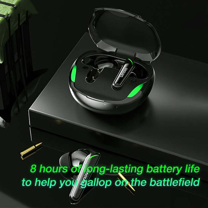 Lenovo XT92 TWS Bluetooth 5.1 Wireless Gaming Earphones music listening view