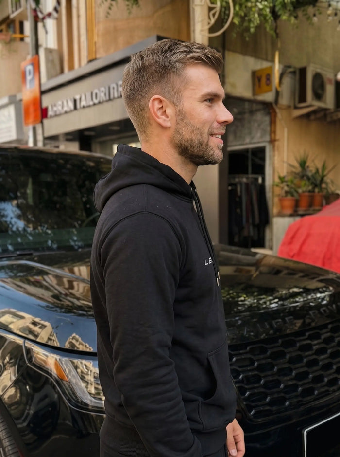 Leon Printed Full Sleeve  Pullover  Hoodie LEON