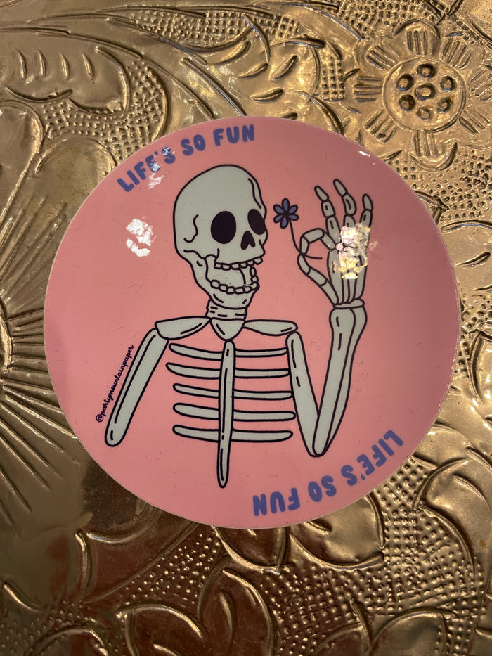 Life is Fun Stickers