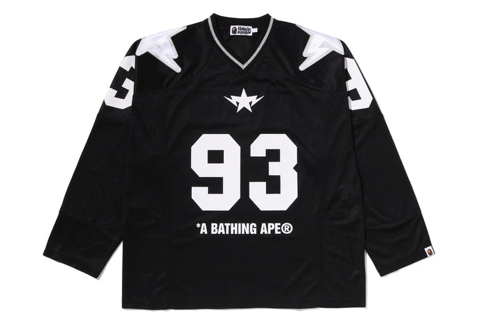 LINE CAMO MULTI LOGO CROPPED FIT FOOTBALL JERSEY