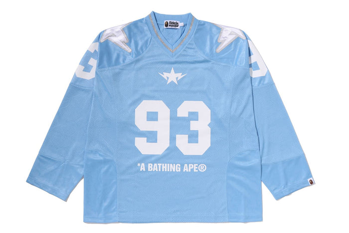LINE CAMO MULTI LOGO CROPPED FIT FOOTBALL JERSEY