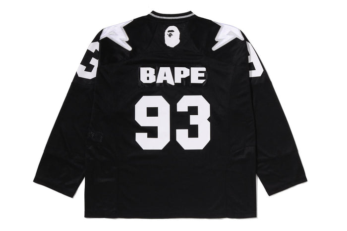 LINE CAMO MULTI LOGO CROPPED FIT FOOTBALL JERSEY