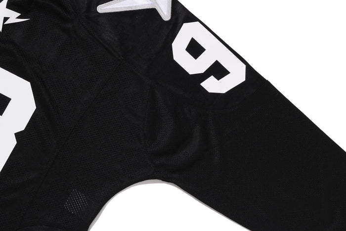LINE CAMO MULTI LOGO CROPPED FIT FOOTBALL JERSEY