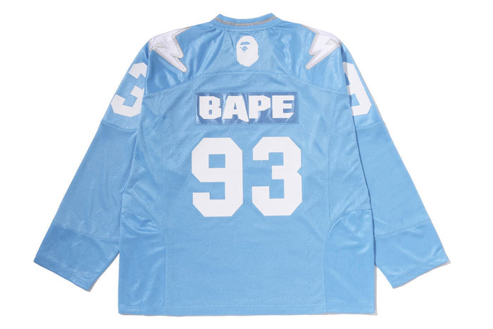 LINE CAMO MULTI LOGO CROPPED FIT FOOTBALL JERSEY