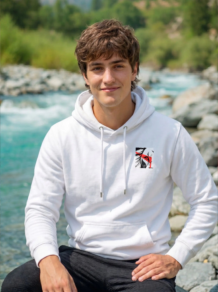 Lion Power Printed Pullover Hoodie LEON