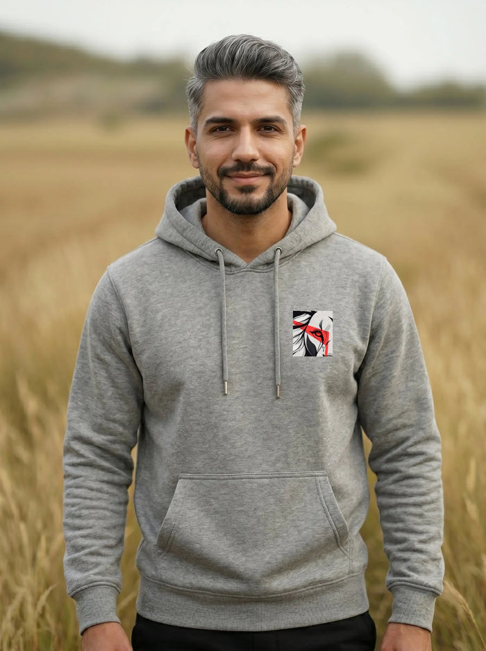 Lion Power Printed Pullover Hoodie LEON