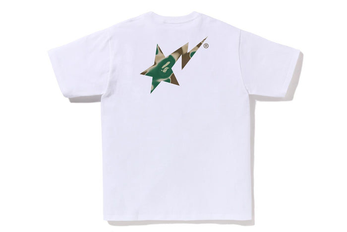 LIQUID CAMO BAPE STA LOGO TEE