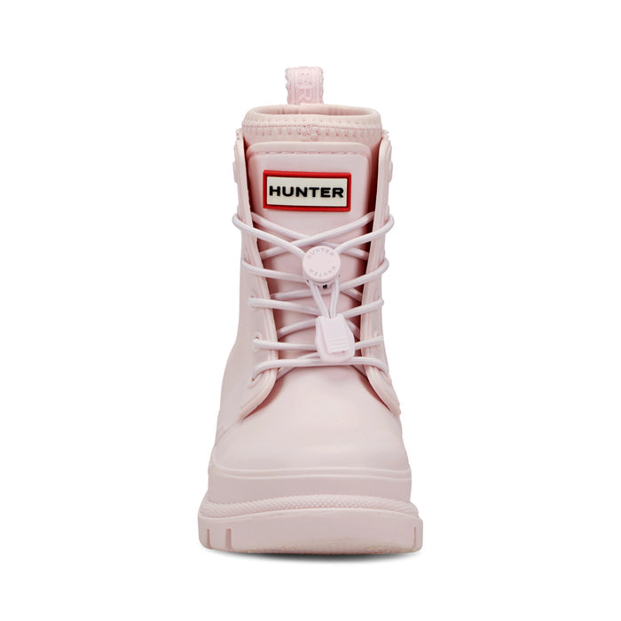 Little Kids Stamp Lace-Up Waterproof Ankle Boots