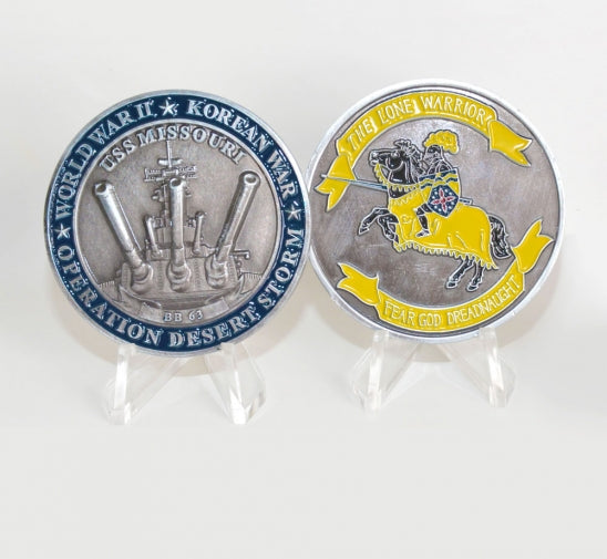 Lone Warrior Challenge Coin Ship's Coin
