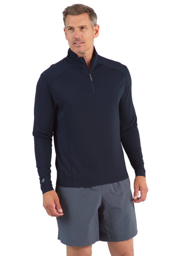 Long Sleeve Mock Neck Pullover - 90199 (Modern Fit)