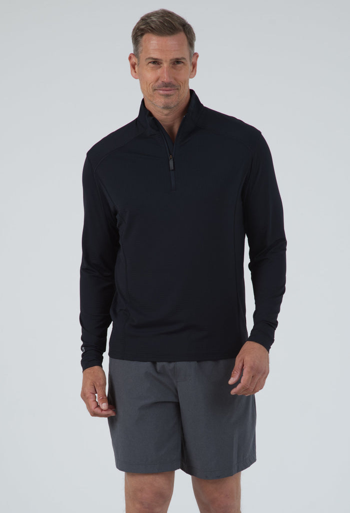 Long Sleeve Mock Neck Pullover - 90199 (Modern Fit)