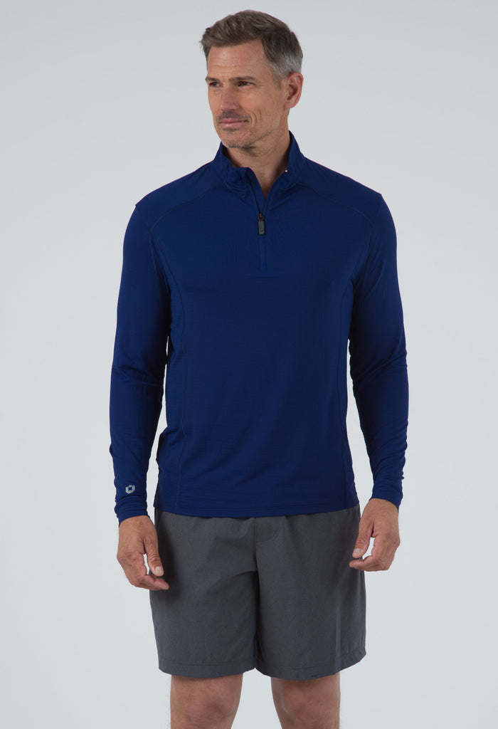Long Sleeve Mock Neck Pullover - 90199 (Modern Fit)