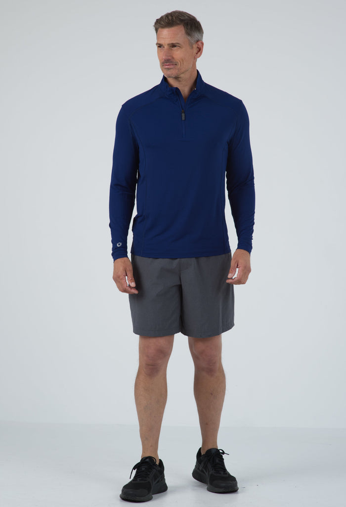 Long Sleeve Mock Neck Pullover - 90199 (Modern Fit)
