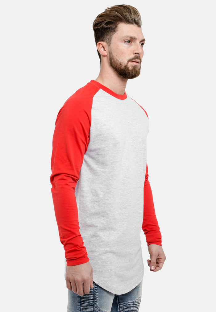 Oversized-Baseball-Shirt-Ashgrey-Red-Side-2